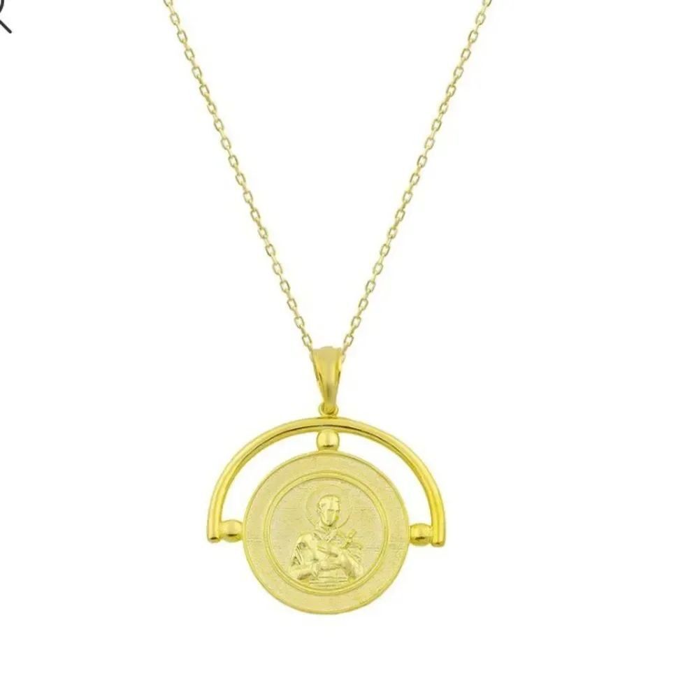 The Sis Kiss Coin Necklace - New